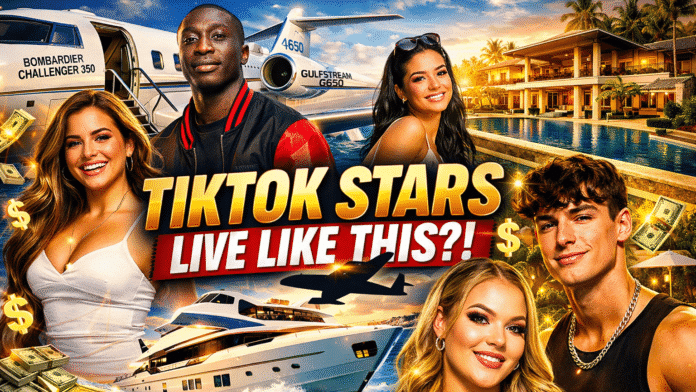 Private Jets, Yachts, and Villas of TikTok Celebrities