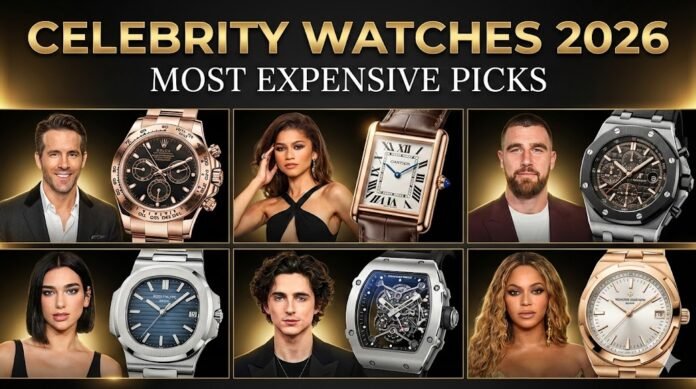 Luxury Watches Owned by 2026’s Most Talked-About Stars