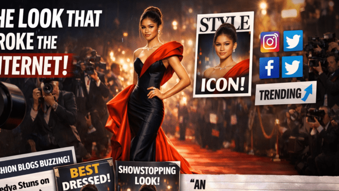 How This Star’s Red Carpet Look Dominated Fashion Blogs